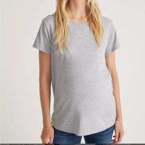 Quince maternity tee